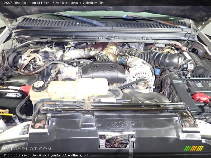 Silver Birch Metallic / Medium Flint 2002 Ford Excursion XLT 4x4
