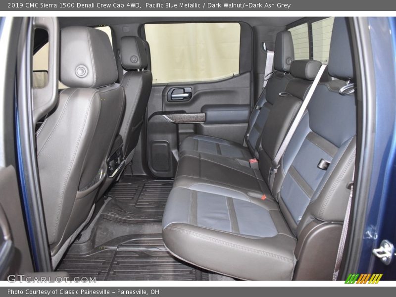 Pacific Blue Metallic / Dark Walnut/­Dark Ash Grey 2019 GMC Sierra 1500 Denali Crew Cab 4WD