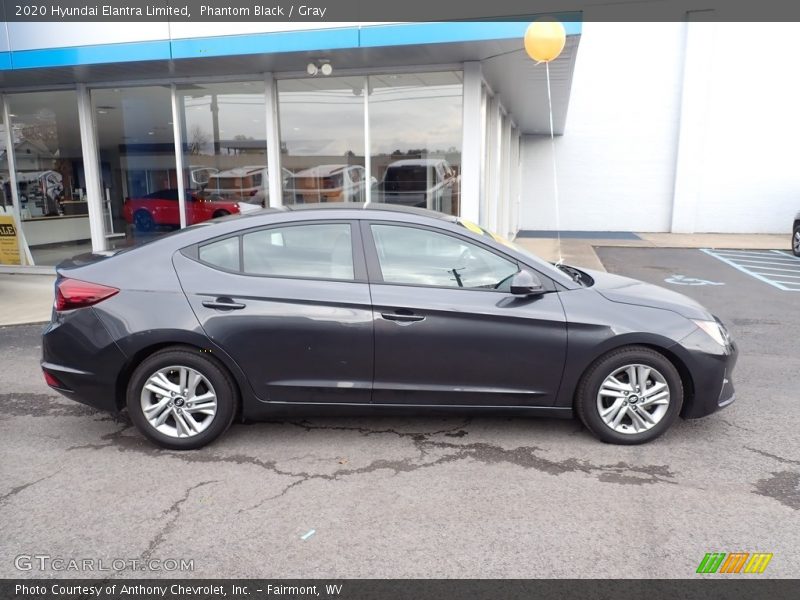 Phantom Black / Gray 2020 Hyundai Elantra Limited