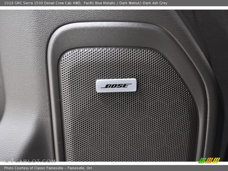 Pacific Blue Metallic / Dark Walnut/­Dark Ash Grey 2019 GMC Sierra 1500 Denali Crew Cab 4WD