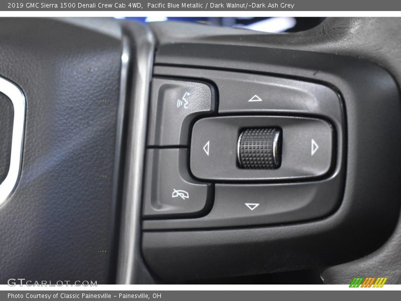 Pacific Blue Metallic / Dark Walnut/­Dark Ash Grey 2019 GMC Sierra 1500 Denali Crew Cab 4WD