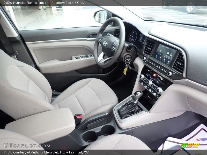Phantom Black / Gray 2020 Hyundai Elantra Limited