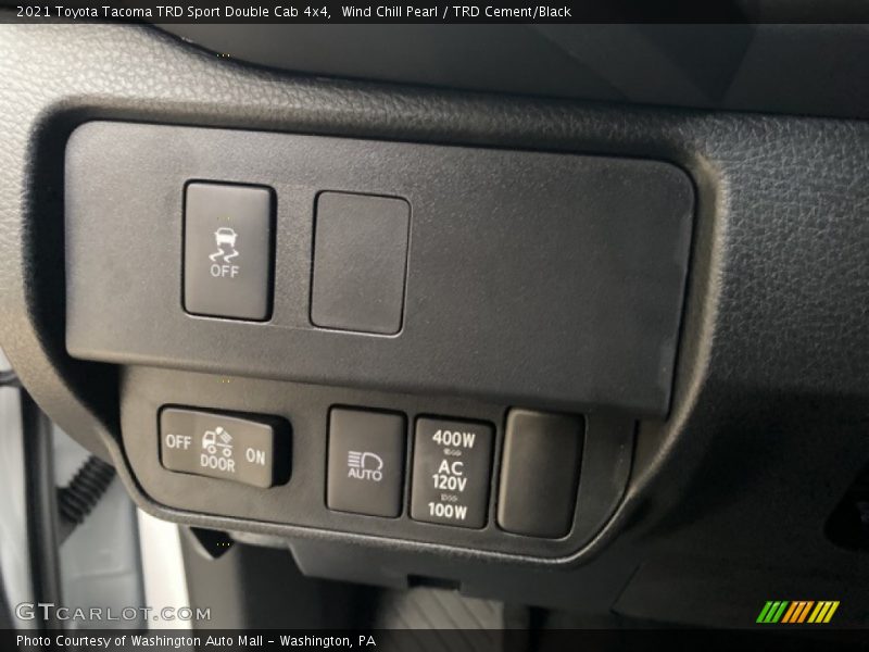 Wind Chill Pearl / TRD Cement/Black 2021 Toyota Tacoma TRD Sport Double Cab 4x4