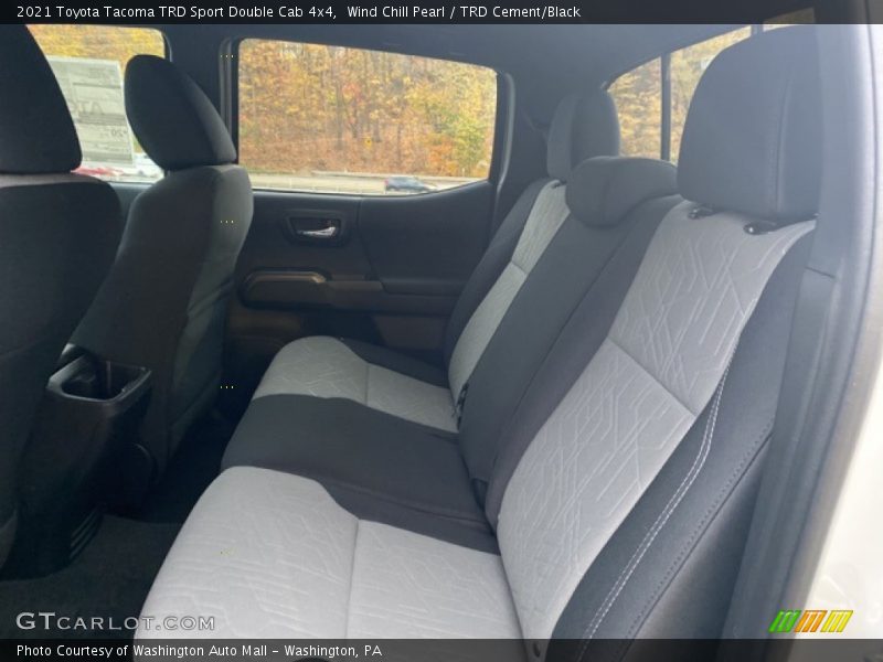 Wind Chill Pearl / TRD Cement/Black 2021 Toyota Tacoma TRD Sport Double Cab 4x4