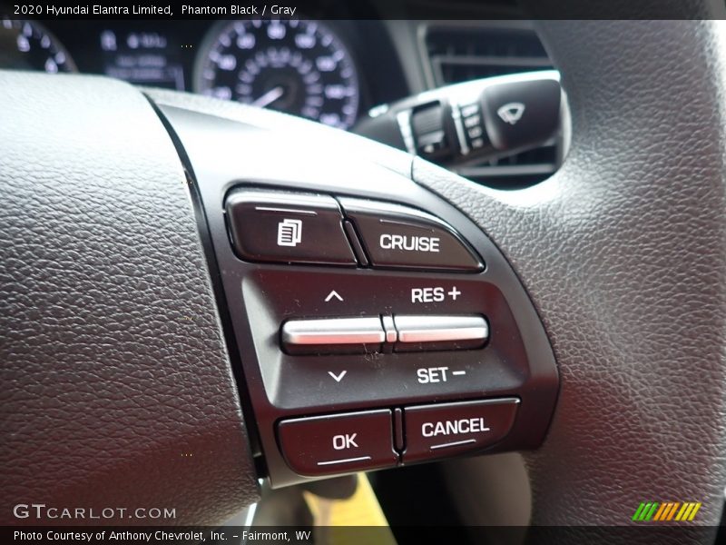 Phantom Black / Gray 2020 Hyundai Elantra Limited