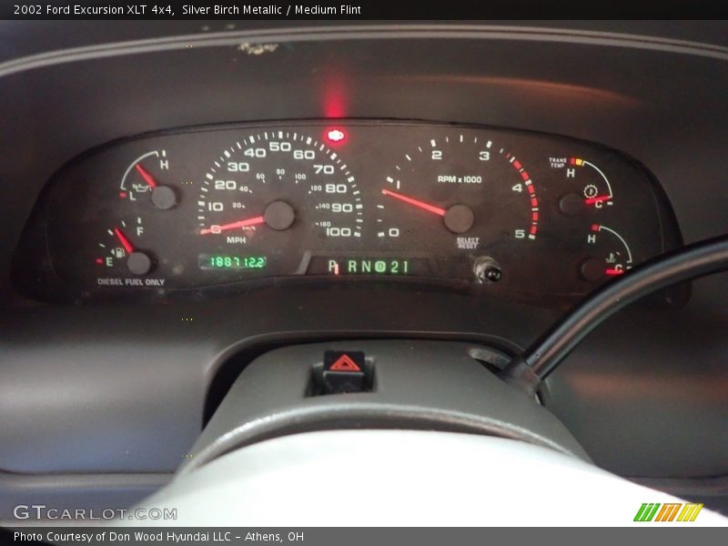  2002 Excursion XLT 4x4 XLT 4x4 Gauges