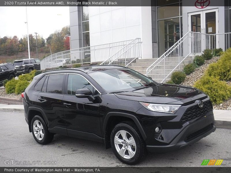 Midnight Black Metallic / Black 2020 Toyota RAV4 Adventure AWD