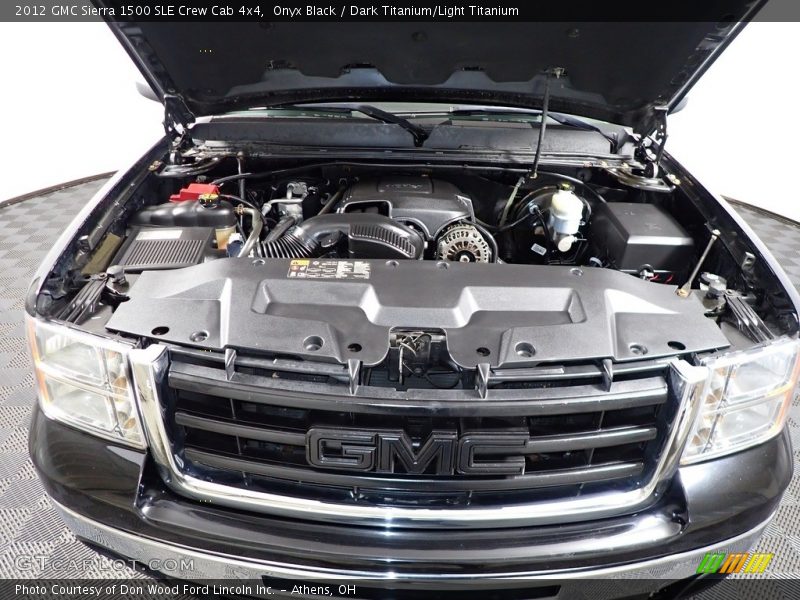 Onyx Black / Dark Titanium/Light Titanium 2012 GMC Sierra 1500 SLE Crew Cab 4x4