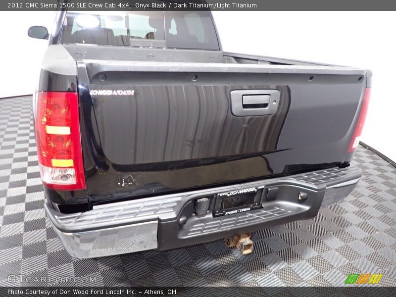 Onyx Black / Dark Titanium/Light Titanium 2012 GMC Sierra 1500 SLE Crew Cab 4x4