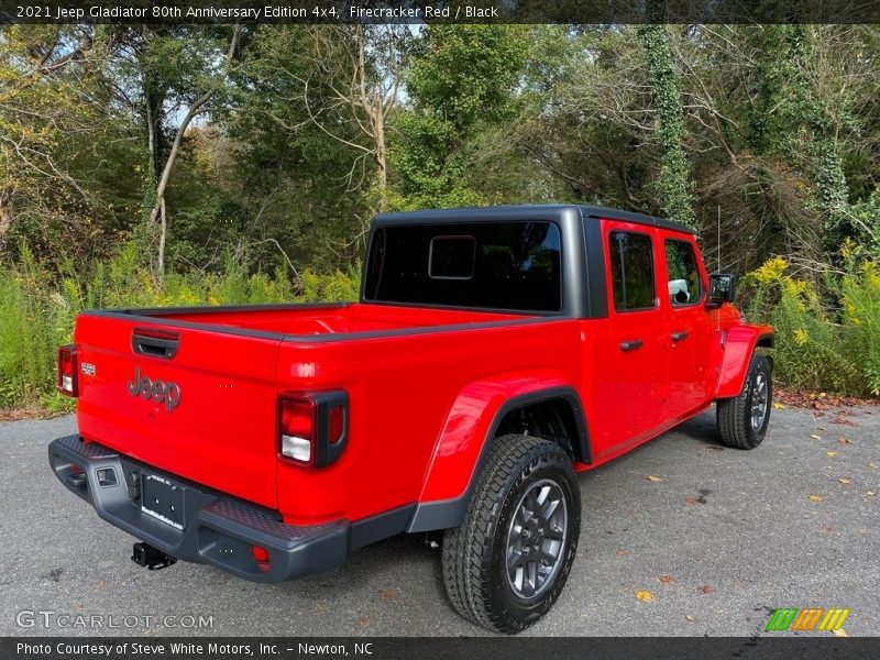 Firecracker Red / Black 2021 Jeep Gladiator 80th Anniversary Edition 4x4