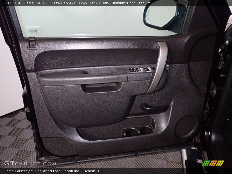 Onyx Black / Dark Titanium/Light Titanium 2012 GMC Sierra 1500 SLE Crew Cab 4x4
