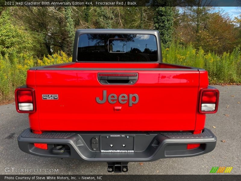 Firecracker Red / Black 2021 Jeep Gladiator 80th Anniversary Edition 4x4
