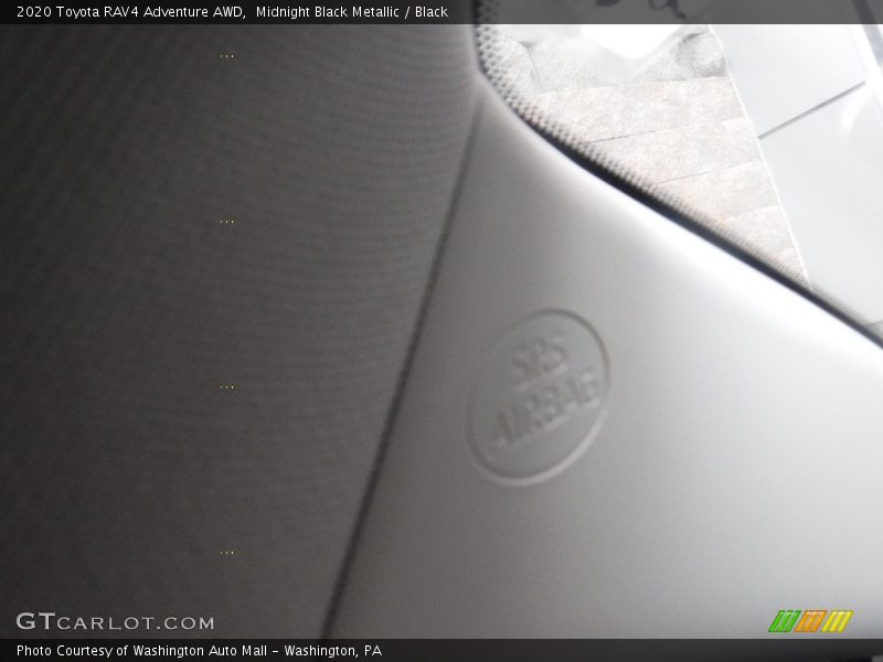 Midnight Black Metallic / Black 2020 Toyota RAV4 Adventure AWD