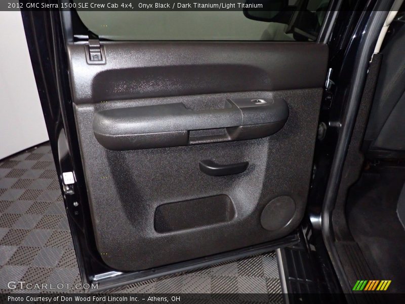 Onyx Black / Dark Titanium/Light Titanium 2012 GMC Sierra 1500 SLE Crew Cab 4x4