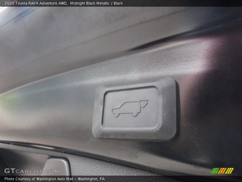 Midnight Black Metallic / Black 2020 Toyota RAV4 Adventure AWD