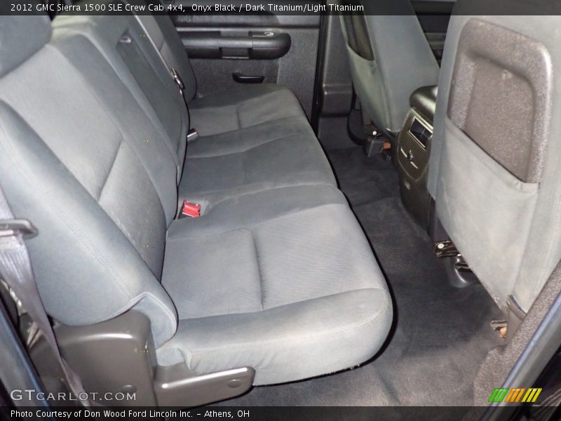 Onyx Black / Dark Titanium/Light Titanium 2012 GMC Sierra 1500 SLE Crew Cab 4x4
