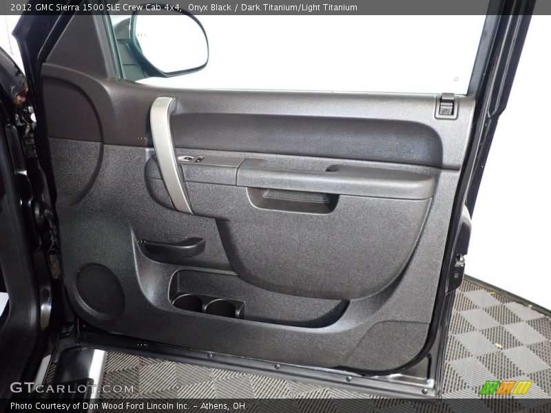 Onyx Black / Dark Titanium/Light Titanium 2012 GMC Sierra 1500 SLE Crew Cab 4x4