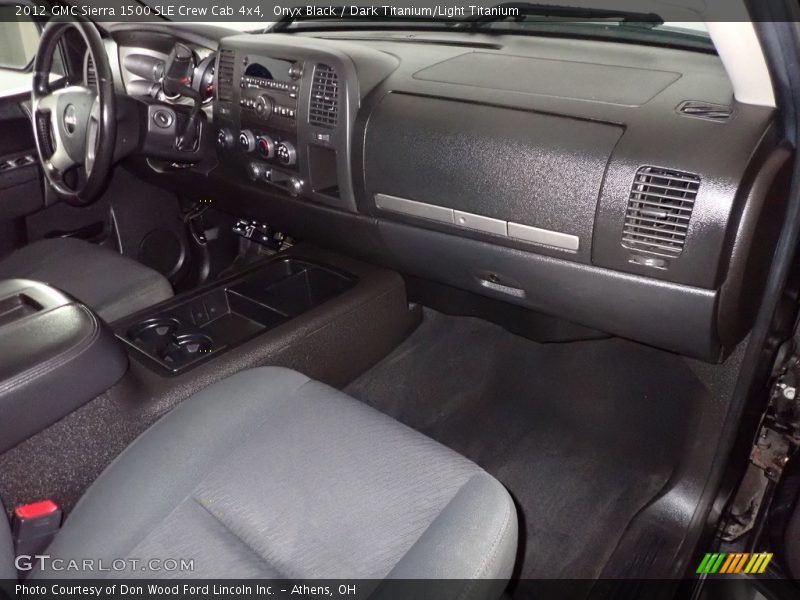 Onyx Black / Dark Titanium/Light Titanium 2012 GMC Sierra 1500 SLE Crew Cab 4x4