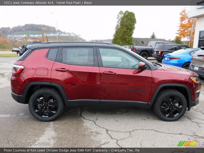  2021 Compass Altitude 4x4 Velvet Red Pearl