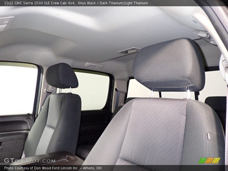 Onyx Black / Dark Titanium/Light Titanium 2012 GMC Sierra 1500 SLE Crew Cab 4x4