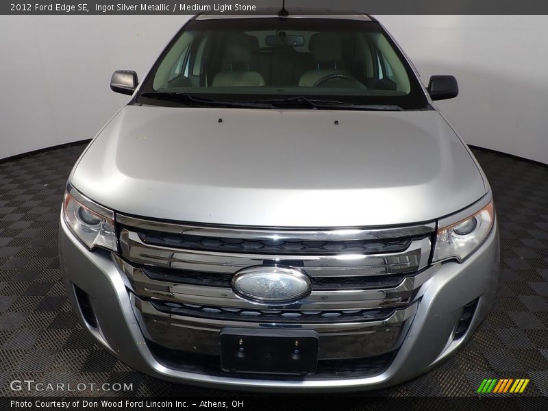 Ingot Silver Metallic / Medium Light Stone 2012 Ford Edge SE