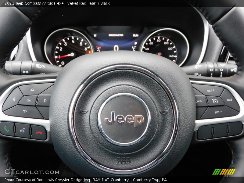Velvet Red Pearl / Black 2021 Jeep Compass Altitude 4x4
