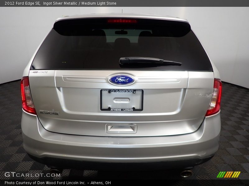 Ingot Silver Metallic / Medium Light Stone 2012 Ford Edge SE