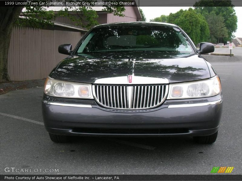 Midnight Grey Metallic / Deep Charcoal 1999 Lincoln Town Car Signature