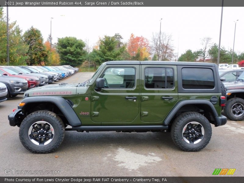  2021 Wrangler Unlimited Rubicon 4x4 Sarge Green