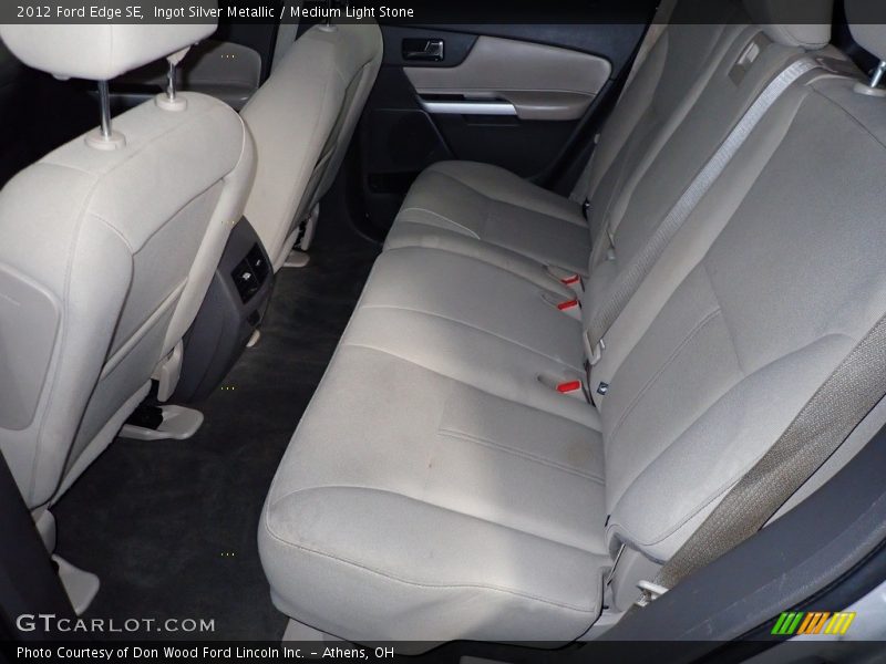 Ingot Silver Metallic / Medium Light Stone 2012 Ford Edge SE