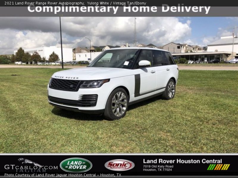 Yulong White / Vintage Tan/Ebony 2021 Land Rover Range Rover Autobiography