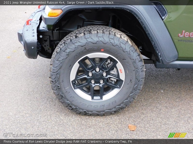  2021 Wrangler Unlimited Rubicon 4x4 Wheel