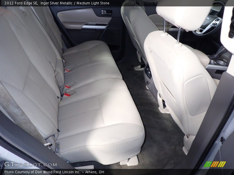 Ingot Silver Metallic / Medium Light Stone 2012 Ford Edge SE