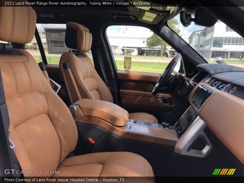 Front Seat of 2021 Range Rover Autobiography