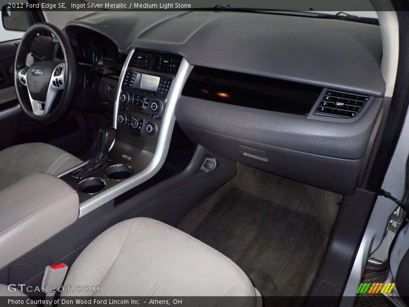 Ingot Silver Metallic / Medium Light Stone 2012 Ford Edge SE