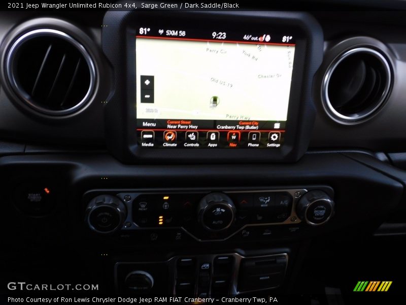 Sarge Green / Dark Saddle/Black 2021 Jeep Wrangler Unlimited Rubicon 4x4