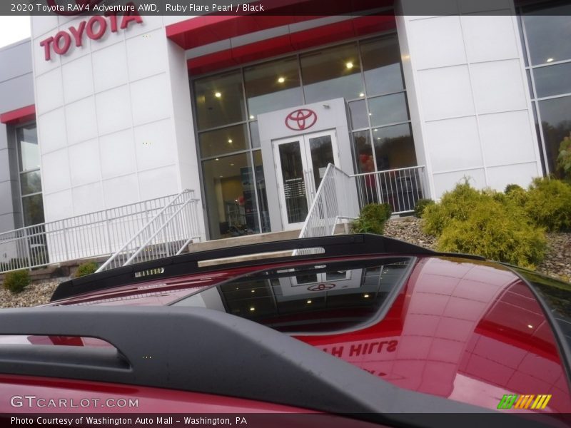 Ruby Flare Pearl / Black 2020 Toyota RAV4 Adventure AWD