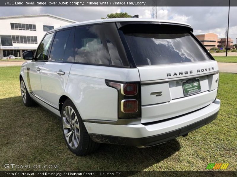Yulong White / Vintage Tan/Ebony 2021 Land Rover Range Rover Autobiography
