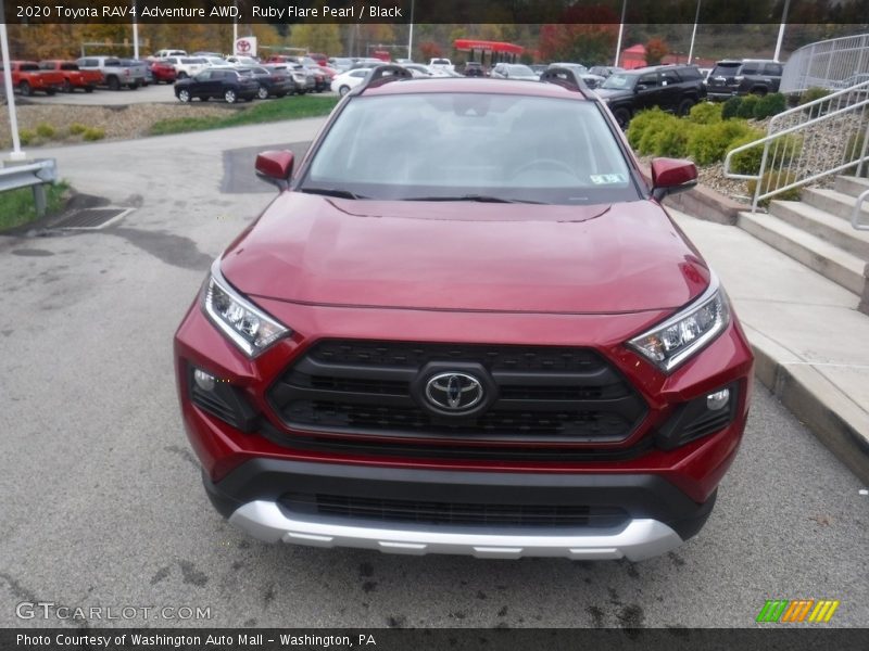 Ruby Flare Pearl / Black 2020 Toyota RAV4 Adventure AWD