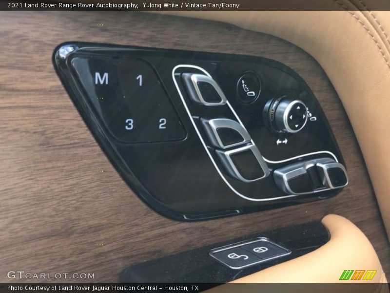 Controls of 2021 Range Rover Autobiography