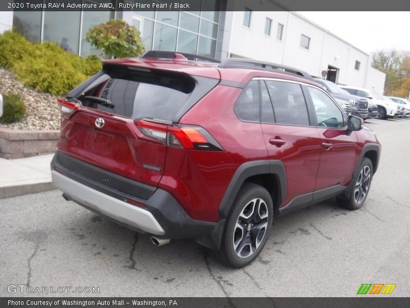 Ruby Flare Pearl / Black 2020 Toyota RAV4 Adventure AWD