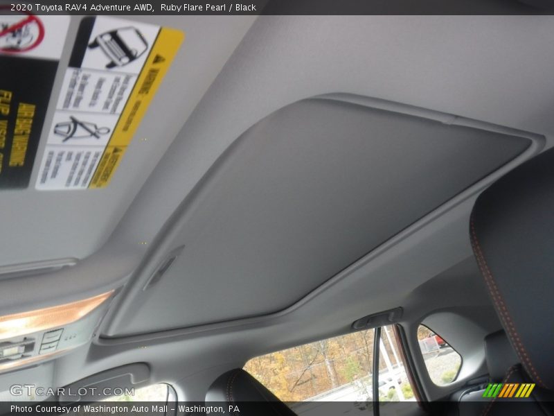 Ruby Flare Pearl / Black 2020 Toyota RAV4 Adventure AWD