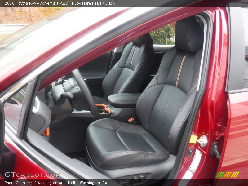 Front Seat of 2020 RAV4 Adventure AWD