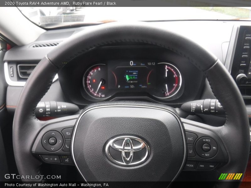 Ruby Flare Pearl / Black 2020 Toyota RAV4 Adventure AWD