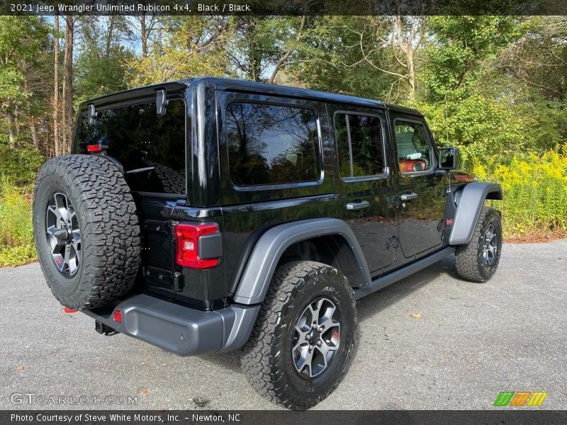 Black / Black 2021 Jeep Wrangler Unlimited Rubicon 4x4