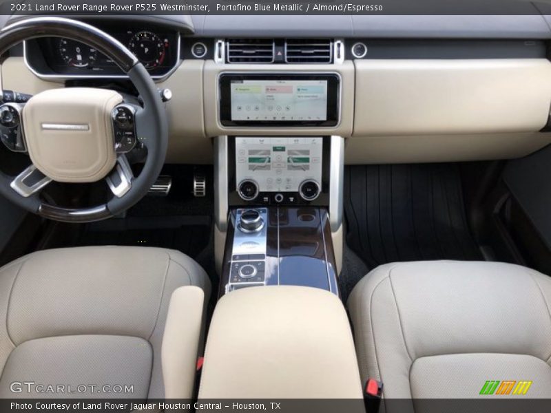 Dashboard of 2021 Range Rover P525 Westminster