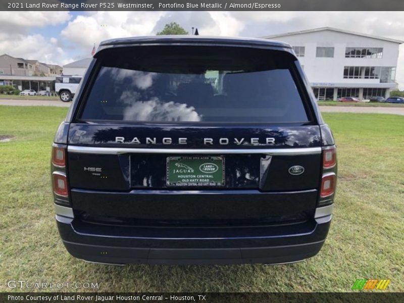 Portofino Blue Metallic / Almond/Espresso 2021 Land Rover Range Rover P525 Westminster