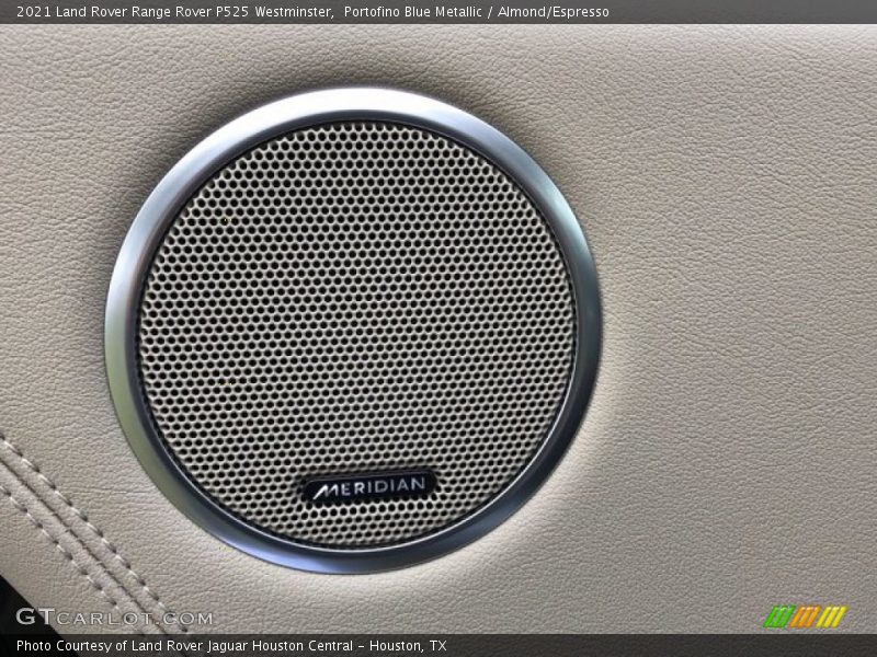 Portofino Blue Metallic / Almond/Espresso 2021 Land Rover Range Rover P525 Westminster