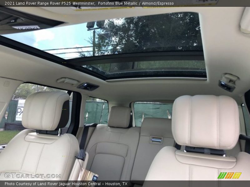 Sunroof of 2021 Range Rover P525 Westminster