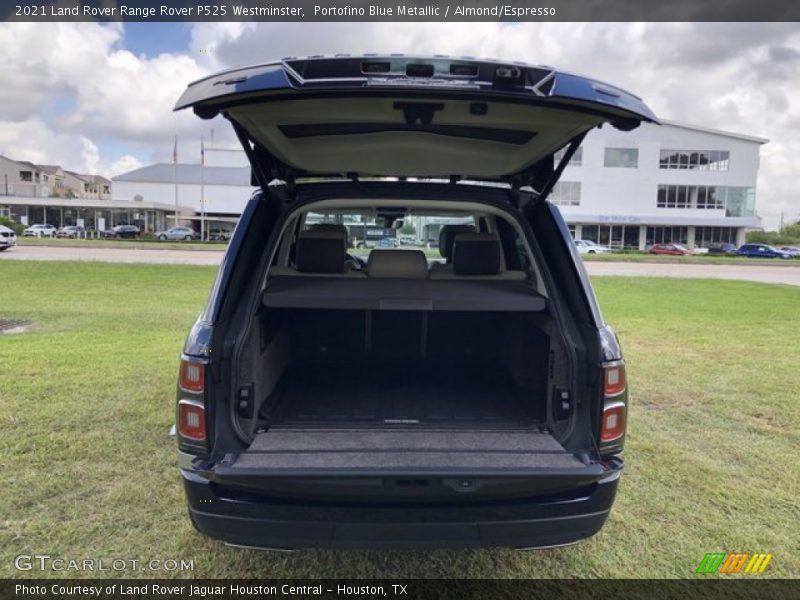 Portofino Blue Metallic / Almond/Espresso 2021 Land Rover Range Rover P525 Westminster